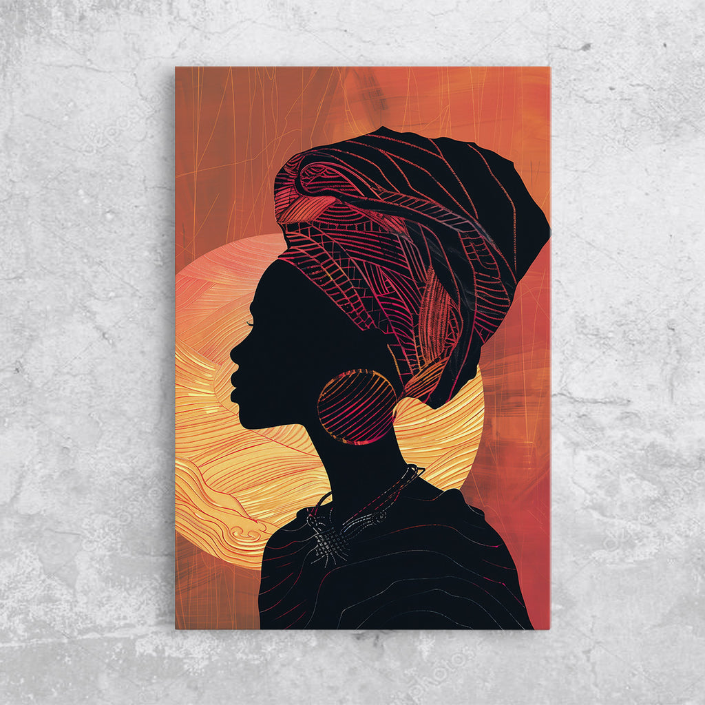 Tablou canvas - AFRICAN WOMAN