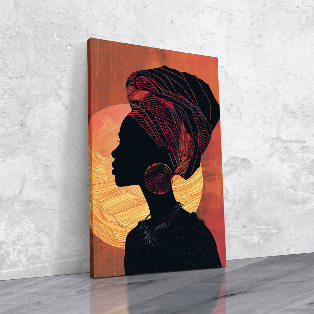 Tablou canvas - AFRICAN WOMAN