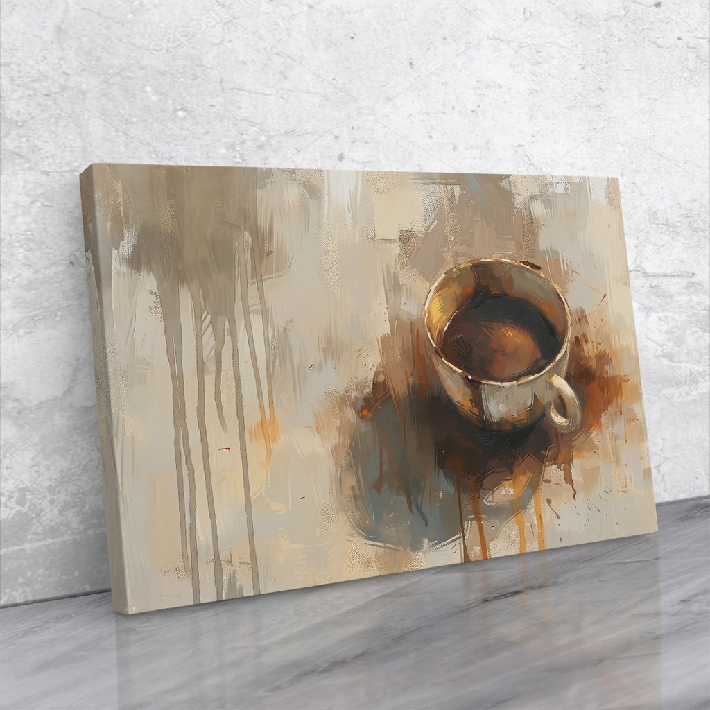 Tablou canvas - ABSTRACT COFEE CUP