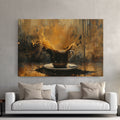 Tablou canvas - ABSTRACT COFFE CUP