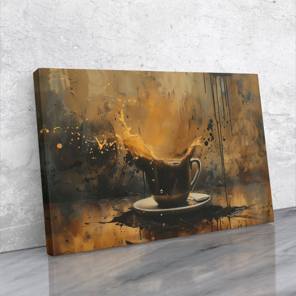 Tablou canvas - ABSTRACT COFFE CUP