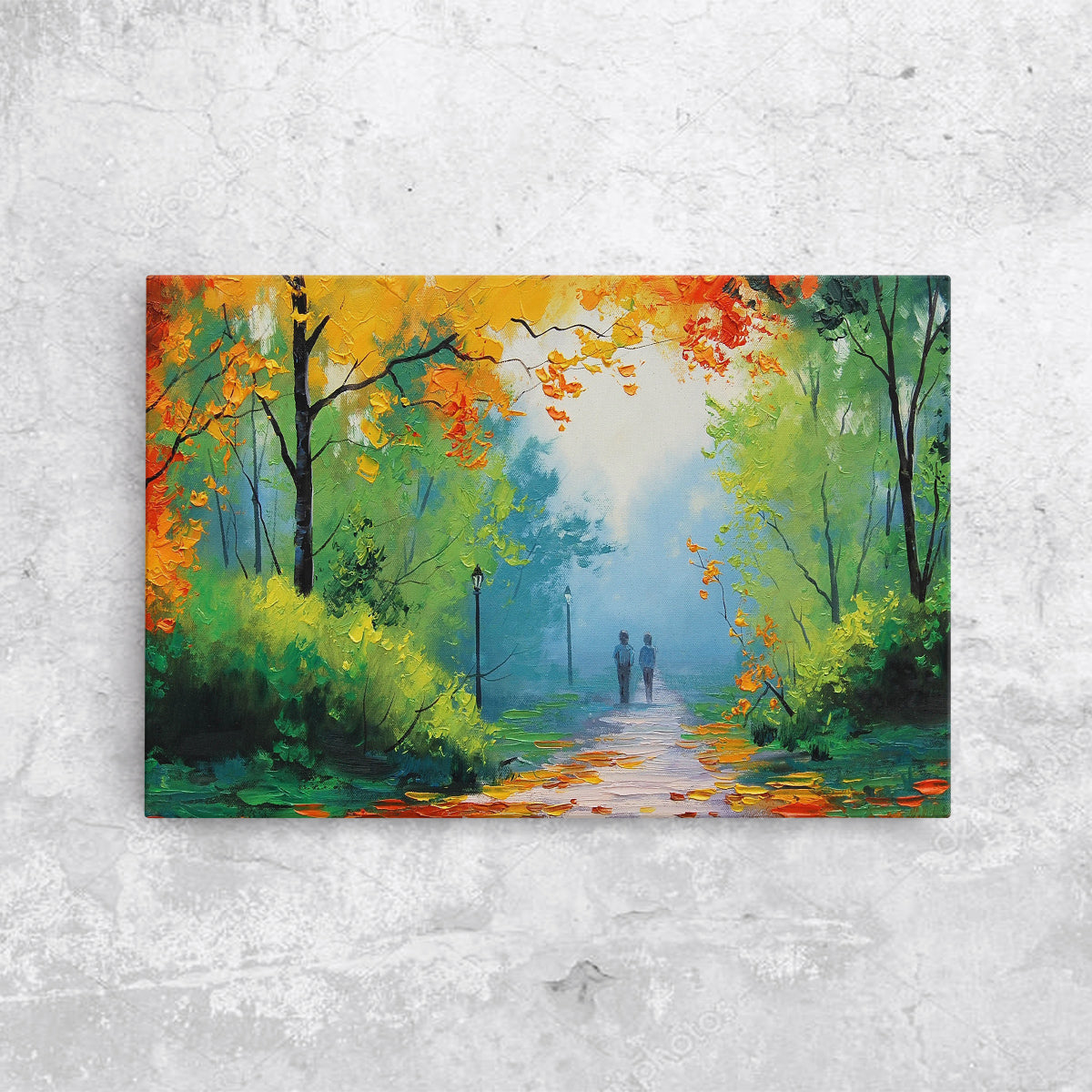 Tablou canvas- DOWN THE ALLEY