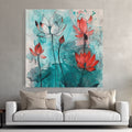 Tablou canvas - WATERCOLOR FLOWERS
